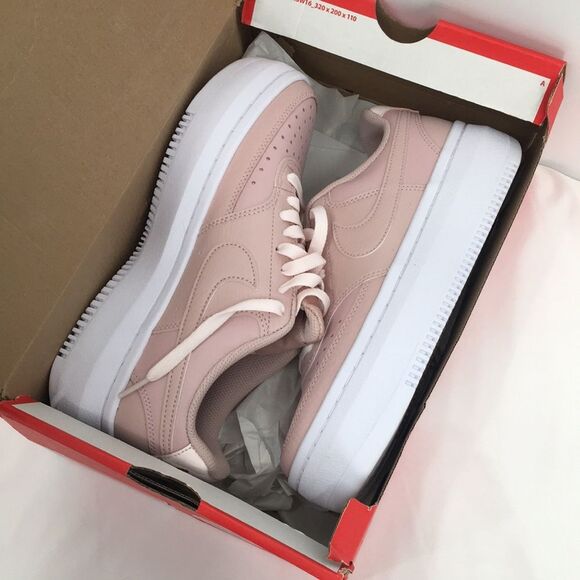 Nike Soft Pink and White Sneakers - Picture 1 of 10
